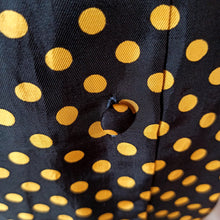 Charger l'image dans la galerie, 1960s - Superb Dotted Satin Top - Size 44