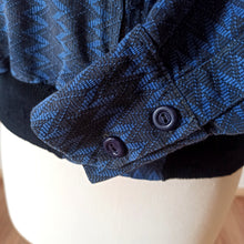 Load image into Gallery viewer, 1950s - Cool Zig-Zag Cotton Gab Jacket