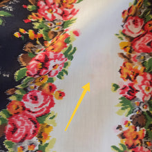 Charger l'image dans la galerie, 1950s - LE SIGNE DE PARIS, Paris - Stunning Floral Cotton Dress - W29 (74cm)