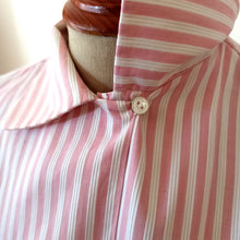 Charger l'image dans la galerie, 1940s 1950s - RUDY CHEMISIER, France - Sweet Pink Stripes Blouse - W33 (84cm)