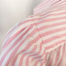 Charger l'image dans la galerie, 1940s 1950s - RUDY CHEMISIER, France - Sweet Pink Stripes Blouse - W33 (84cm)
