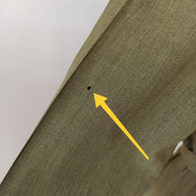 Cargar imagen en el visor de la galería, 1940s - Gorgeous Green Cotton Silk Dress - W35 (88cm)