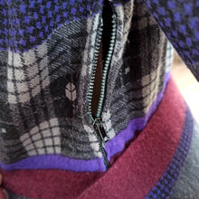 Charger l'image dans la galerie, 1960s - Beautiful Flannel Wool Belted Dress - W30.5 (78cm)