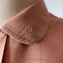 Charger l'image dans la galerie, 1950s - Gorgeous Teal Pure Silk Blouse - W31.5 (80cm)