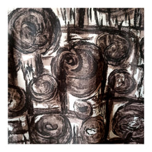 Carica l'immagine nel visualizzatore di Gallery, 1950s 1960s - TREVIRA - Abstract Satin Blouse - Sz. 44