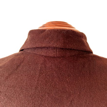 Cargar imagen en el visor de la galería, 1940s - Marvelous German Brown Wool Belted Dress - W26 (66cm)
