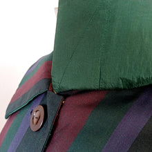 Charger l'image dans la galerie, 1950s - TREVIRA, Germany - Exquisite Striped Wool Dress - W30 (76cm)