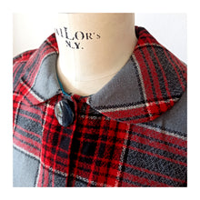 Charger l'image dans la galerie, 1950s - Ultragorgeous Plaid Wool Dress - W33 (84cm)