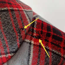 Charger l'image dans la galerie, 1950s - Ultragorgeous Plaid Wool Dress - W33 (84cm)