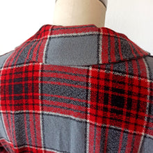 Charger l'image dans la galerie, 1950s - Ultragorgeous Plaid Wool Dress - W33 (84cm)