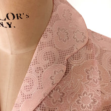 Charger l'image dans la galerie, 1950s - HELE, France - DEADSTOCK - Pink Nylon Blouse - W30 (76cm)