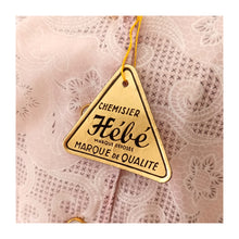 Charger l'image dans la galerie, 1950s - HELE, France - DEADSTOCK - Pink Nylon Blouse - W30 (76cm)