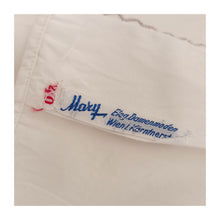 Cargar imagen en el visor de la galería, 1940s 1950s - MARY, Austria - Lovely White Cotton Blouse - W32 (82cm)