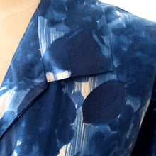 Load image into Gallery viewer, 1950s 1960s - DEADSTOCK - Gorgeous French Abstract Cotton Dress - W43 (110cm)