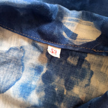 Load image into Gallery viewer, 1950s 1960s - DEADSTOCK - Gorgeous French Abstract Cotton Dress - W43 (110cm)