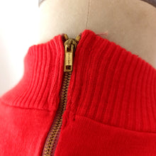Load image into Gallery viewer, 1950s - CAD, France - Deadstock Burnt Orange Jumper - Sz. 44