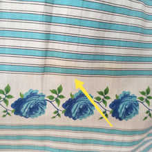 Charger l'image dans la galerie, 1950s - LE SIGNE DE PARIS, France - Spectacular Roseprint Dress - W28 (72cm)