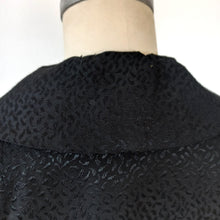 Charger l'image dans la galerie, 1950s 1960s - Elegant Textured Rayon Front Zipper Dress - W32 (82cm)