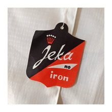 Charger l'image dans la galerie, 1950s - JEKA, Netherlands - Deadstock White Cotton Blouse - Sz. 42