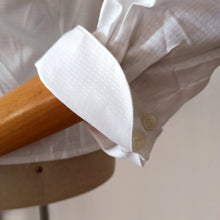 Charger l'image dans la galerie, 1950s - JEKA, Netherlands - Deadstock White Cotton Blouse - Sz. 42