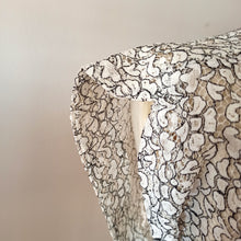 Charger l'image dans la galerie, 1950s - FRANCE - DEADSTOCK - Lace Nylon Blouse - Sz. 42