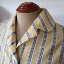 Charger l'image dans la galerie, 1940s 1950s - UNWORN - Adorable French Cotton Blouse - Sz. 48 - W38 (96cm)