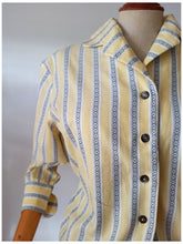 Charger l'image dans la galerie, 1940s 1950s - UNWORN - Adorable French Cotton Blouse - Sz. 48 - W38 (96cm)