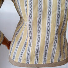 Charger l'image dans la galerie, 1940s 1950s - UNWORN - Adorable French Cotton Blouse - Sz. 48 - W38 (96cm)