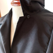 Charger l'image dans la galerie, 1950s - CHABOUD, France - Stunning Black New Look Blouse - W34.5 (88cm)