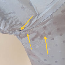 Load image into Gallery viewer, 1930s 1940s - Gorgeous Light Blue Satin Silk Blouse - Sz 42