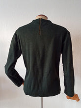 Charger l'image dans la galerie, 1950s 1960s - HEFSA, Spain - Deadstock Green Wool Sweater - Sz. M/L