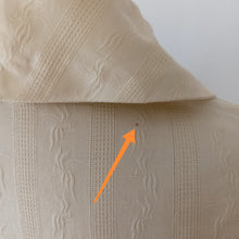 Cargar imagen en el visor de la galería, 1940s 1950s - Gorgeous Vanilla Cotton Blouse - Sz.44