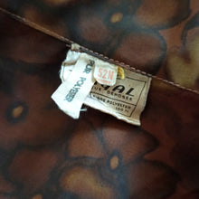 Charger l'image dans la galerie, 1950s 1960s - TERGAL, France - Gorgeous Abstract Dress - W42 (106cm)