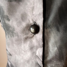 Charger l'image dans la galerie, 1950s 1960s - TERGAL, France - Stunning Grey Abstract Dress - W42 (106cm)