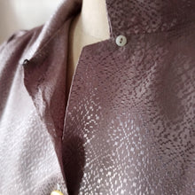Cargar imagen en el visor de la galería, 1940s - Gorgeous Lilac Textured Rayon Blouse - Sz 42