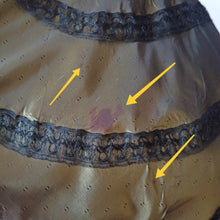 Charger l'image dans la galerie, 1940s 1950s - Stunning Green Silk Velvet Dress - W27.5 (70cm)