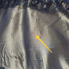 Charger l'image dans la galerie, 1940s 1950s - Stunning Green Silk Velvet Dress - W27.5 (70cm)