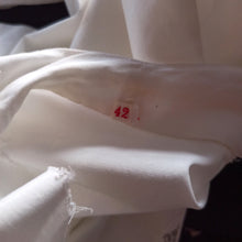 Charger l'image dans la galerie, 1950s - Exquisite White Cotton Blouse - Sz 42