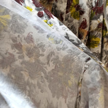 Cargar imagen en el visor de la galería, 1950s - Charming French Floral Cotton Bolero Dress - W28 (72cm)