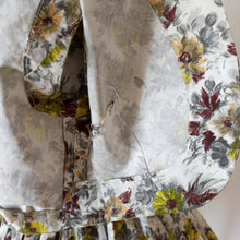 Cargar imagen en el visor de la galería, 1950s - Charming French Floral Cotton Bolero Dress - W28 (72cm)