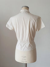 Cargar imagen en el visor de la galería, 1940s 1950s - Outstanding Beauty Embroidered Cotton Blouse - W31 (80cm)