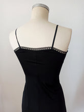 Charger l'image dans la galerie, 1950s - France- Deadstock - Gorgeous Black Negligee - Sz 42