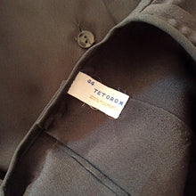 Load image into Gallery viewer, 1960s - TETOROM - Chic Black Crepe Polyester Blouse - Sz. 44