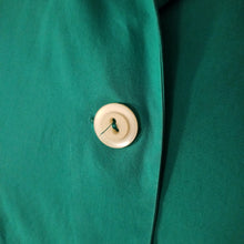 Charger l'image dans la galerie, 1950s - Fabulous Green Cotton Blouse - W33 (84cm)