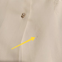 Cargar imagen en el visor de la galería, 1940s - Exquisite Silk Crepe Embroidery Blouse - Sz. 48