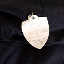 Charger l'image dans la galerie, 1950s 1960s - HEFSA, Spain - Size 4 - Deadstock Black Jumper