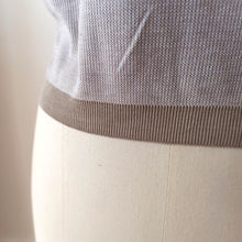 Laden Sie das Bild in den Galerie-Viewer, 1960s - SUBLYM, Spain - Deadstock Beige Knit Top - Sz 4