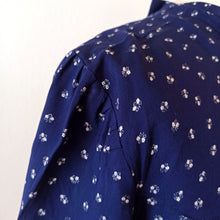 Cargar imagen en el visor de la galería, 1940s - JOELLA-BOUSSAC, Paris - Gorgeous Rayon Floral Dress - Sz 50