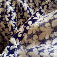 Charger l'image dans la galerie, 1940s - Gorgeous Lantern Sleeves Rayon Dress - W28.5 (72cm)