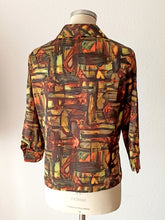 Charger l'image dans la galerie, 1960s - ARTVOSGES, France - Fabulous Abstract Blouse
